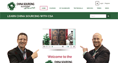 Desktop Screenshot of chinasourcingacademy.com
